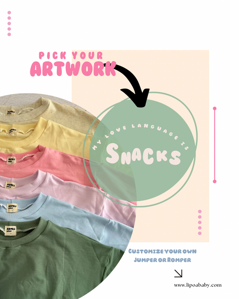 ArtWork ONLY - My love language is SNACKS