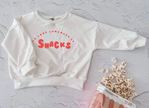 Snacks Jumper Red