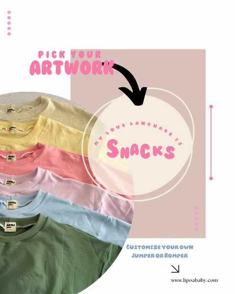 ArtWork ONLY - My love language is SNACKS
