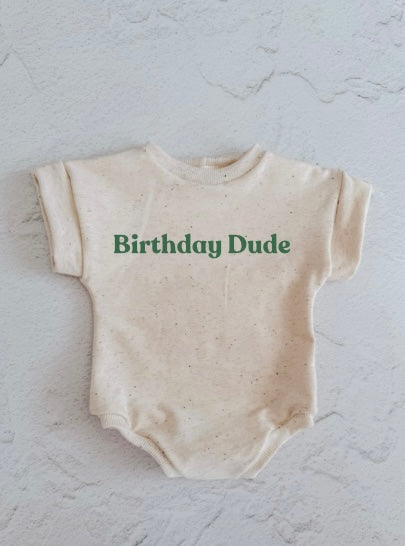 Birthday Dude Romper