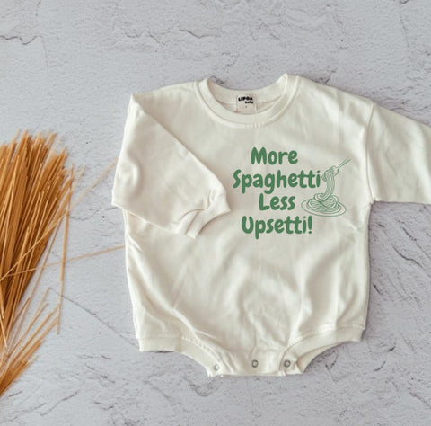 Upsetti Longsleeve Romper - green (Preorder)