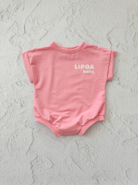 LIPOA baby Romper - Babypink