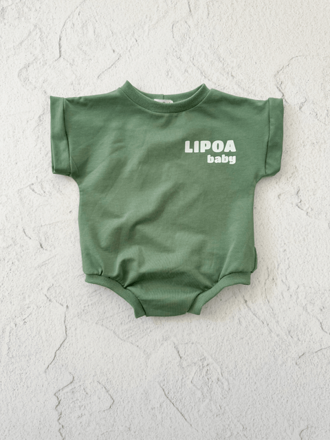 LIPOA baby Romper - Dark Green
