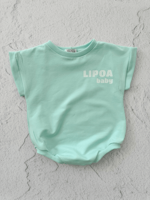 LIPOA baby Romper - Aqua