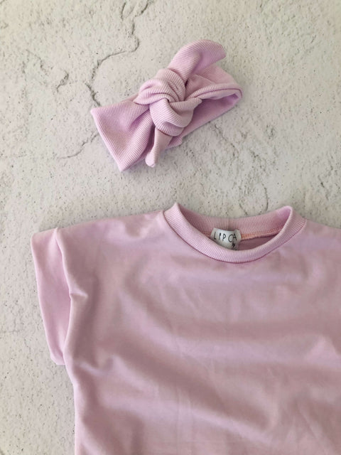 Rib Headband Lilac